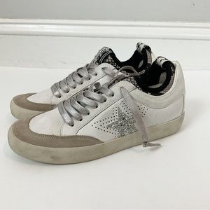 Gianni Bini Kaekko Glitter Star Sneakers